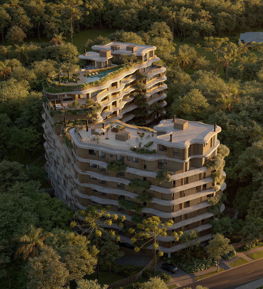 Um refúgio de conexão com a natureza em uma das regiões mais valorizadas de Curitiba: o Ecoville.